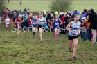 Girls under-13s 2019 British Athletics Inter Counties Cross Country, Prestwood Hall, Loughborough. Photo:  David T. Hewitson/Sports for All Pics